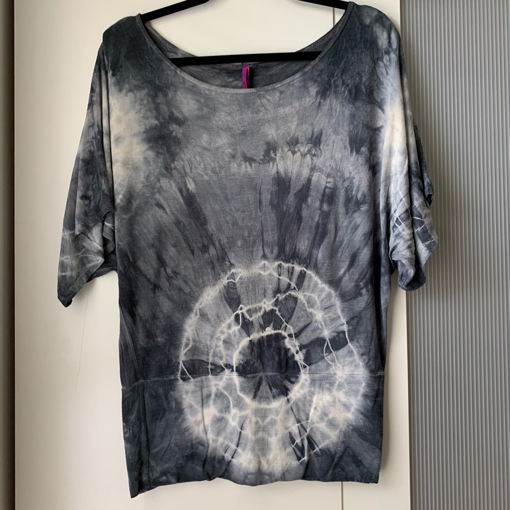Tie dye slouchy top